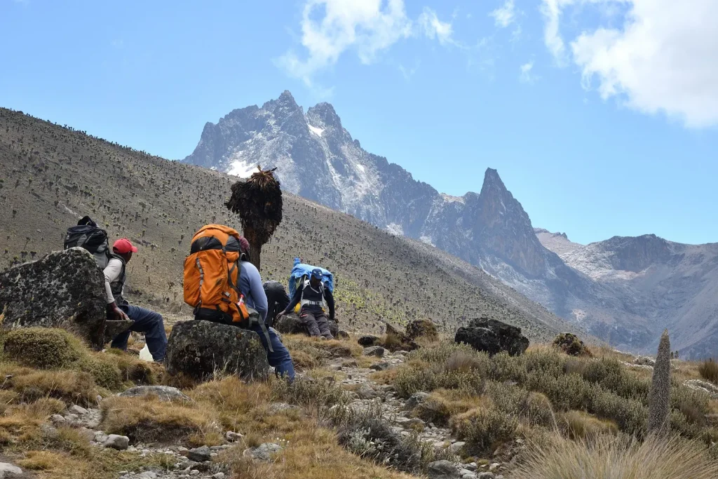 Mount Kenya Climbing with Geoffreys Travels
